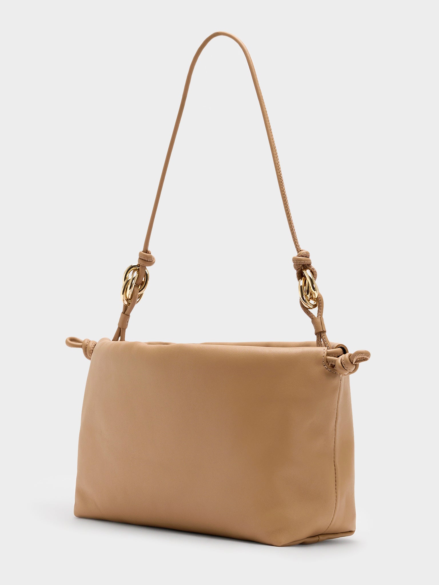 Loeffler Randall Kiri Leather Shoulder Bag - Saint Bernard
