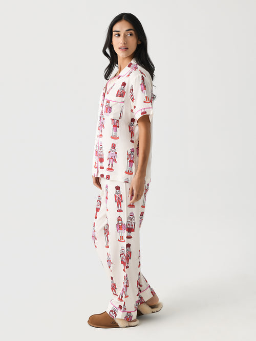Katie Kime Women's Holiday March Pant Pajama Set