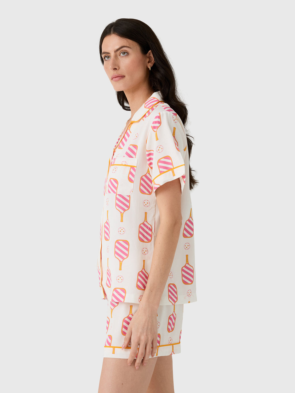 Katie Kime Women's Pickleball Pajama Set - Saint Bernard