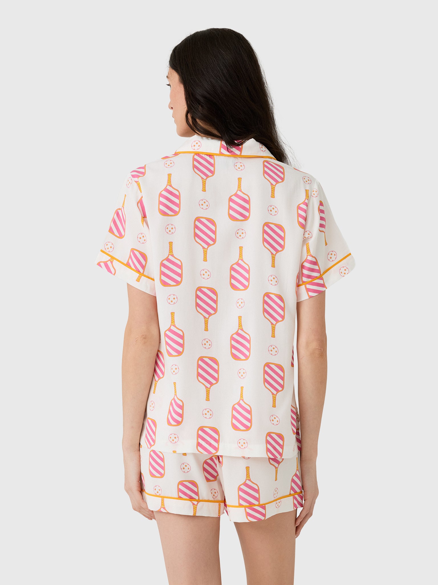 Katie Kime Women's Pickleball Pajama Set - Saint Bernard