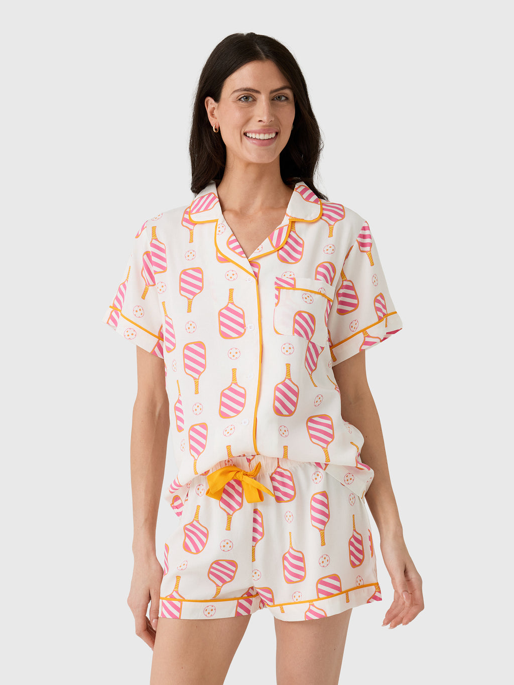 Katie Kime Women's Pickleball Pajama Set - Saint Bernard