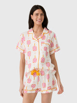 Katie Kime Women's Pickleball Pajama Set - Saint Bernard