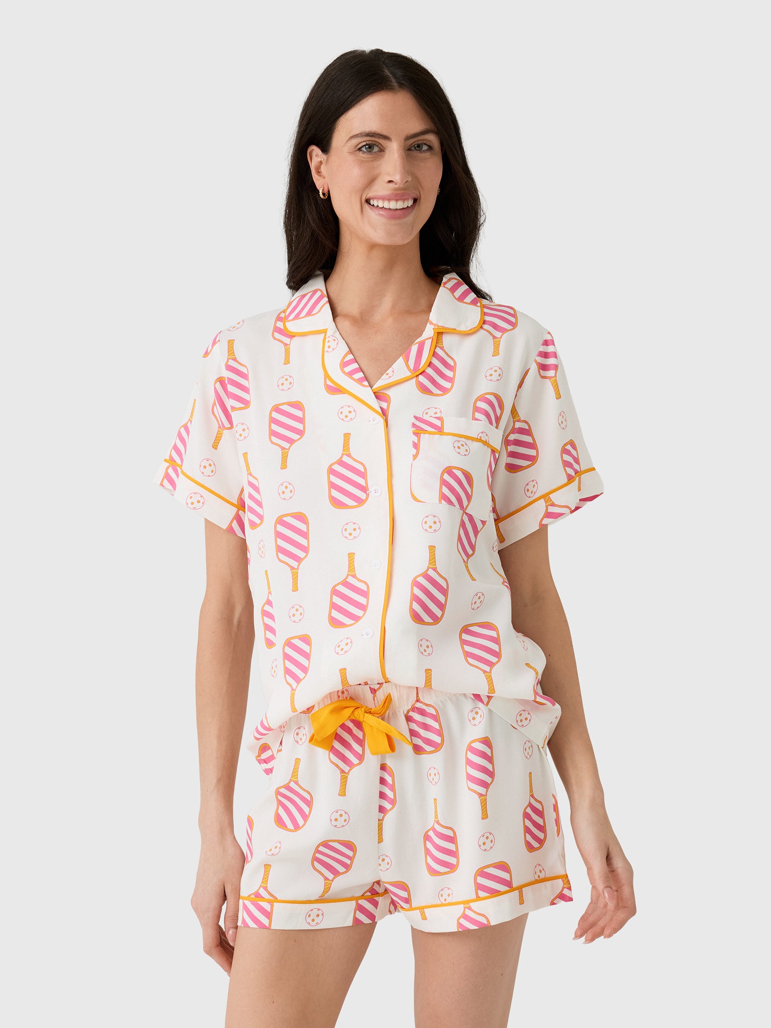 Katie Kime Women's Pickleball Pajama Set - Saint Bernard