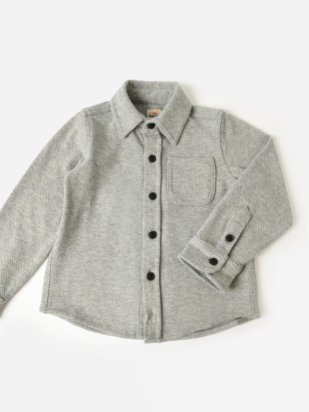 Faherty Brand Boys' Legend Sweater Shirt - Saint Bernard