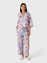 Karen Mabon Women's City Of Love Pajama Set - Saint Bernard