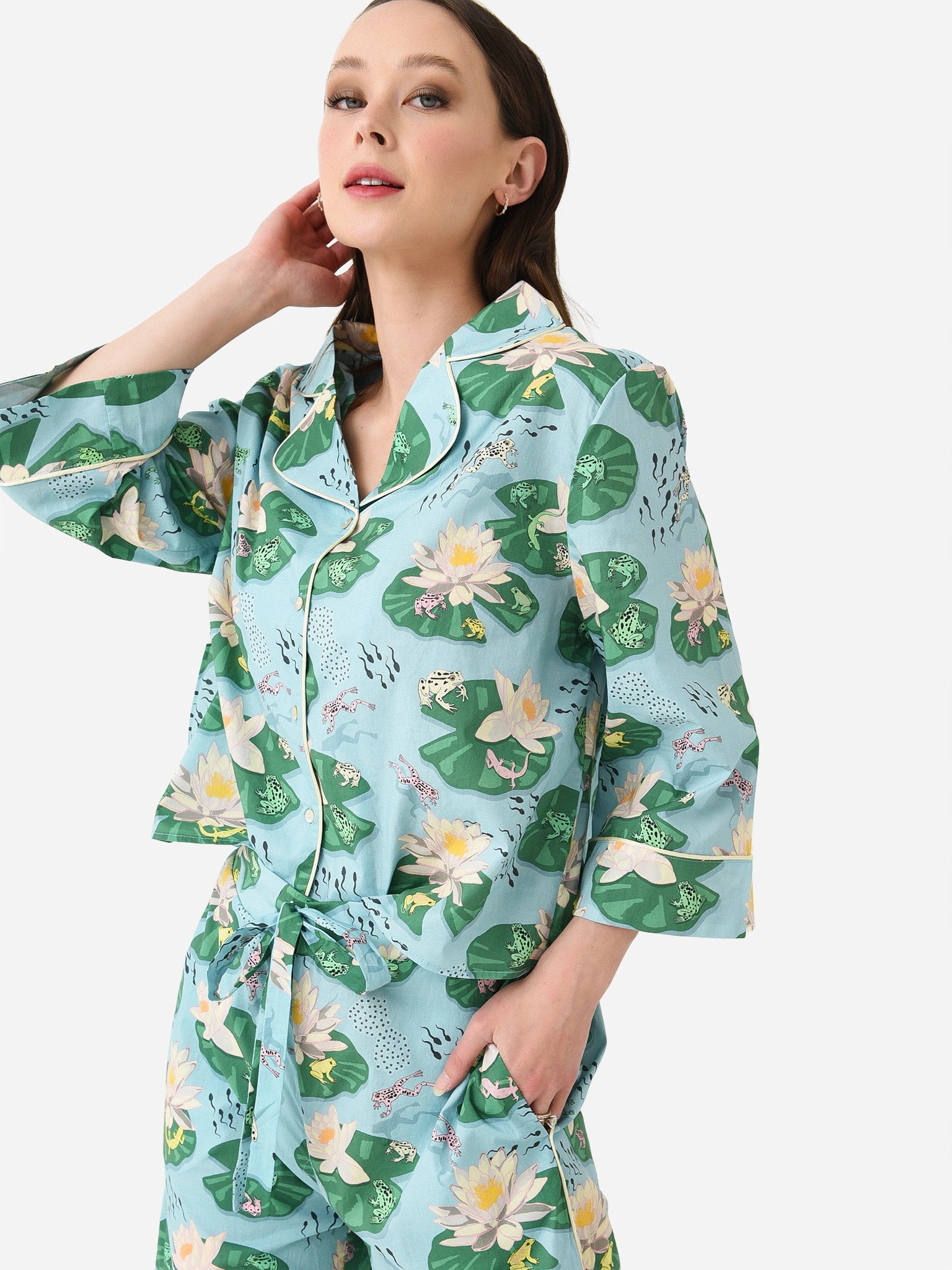 Karen Mabon Women's Have Yourself A Meowy Little Christmas Pajama