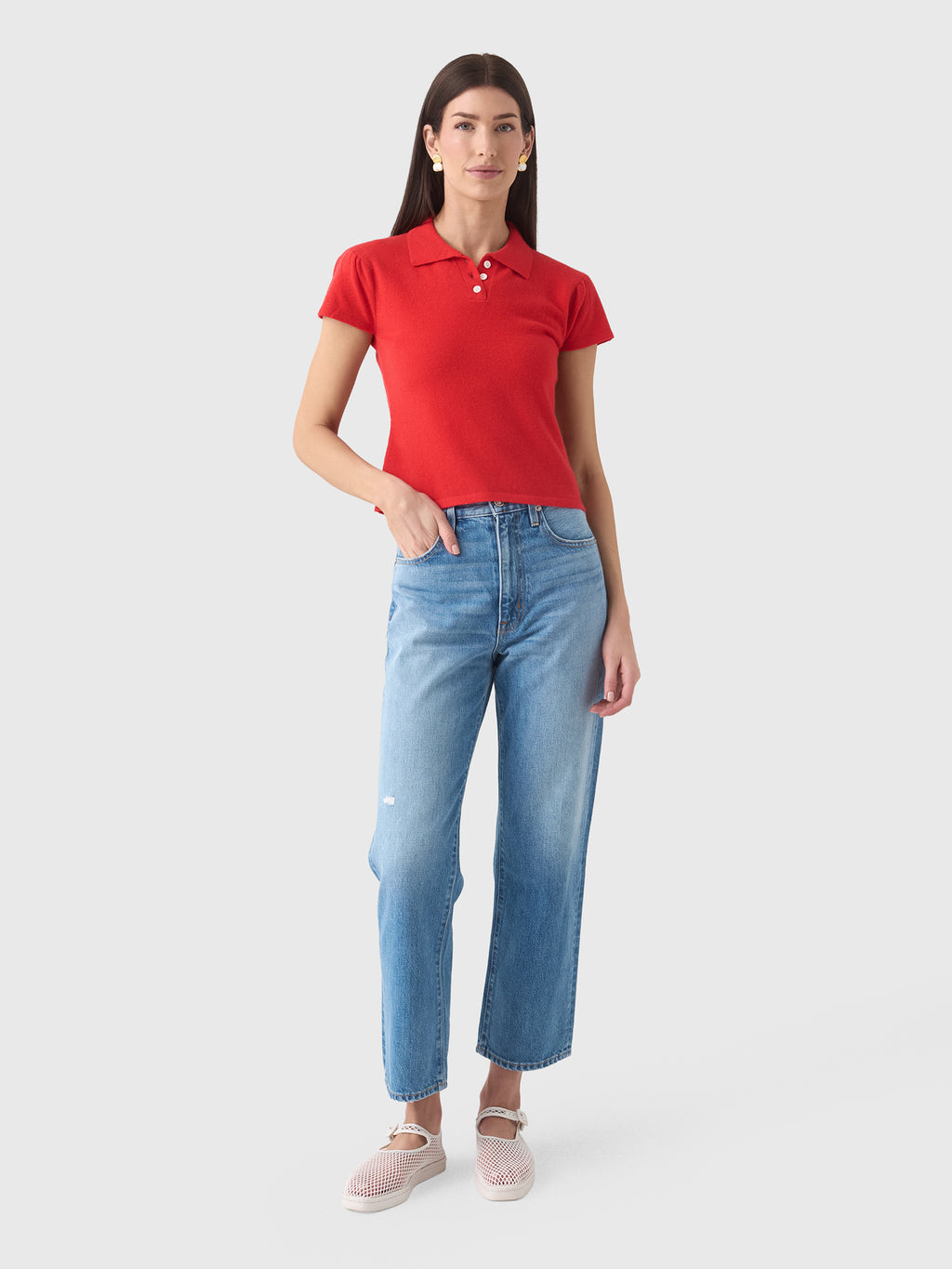 Maggie Marilyn Women's Afternoon Tea Polo - Saint Bernard