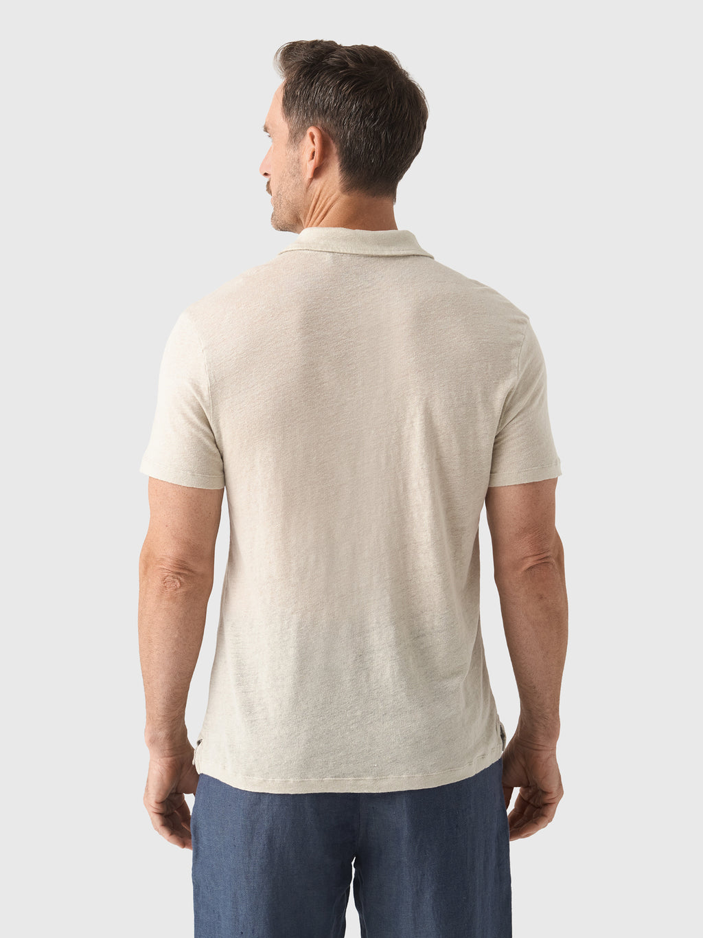 Alex Crane Men's Knit Polo - Saint Bernard