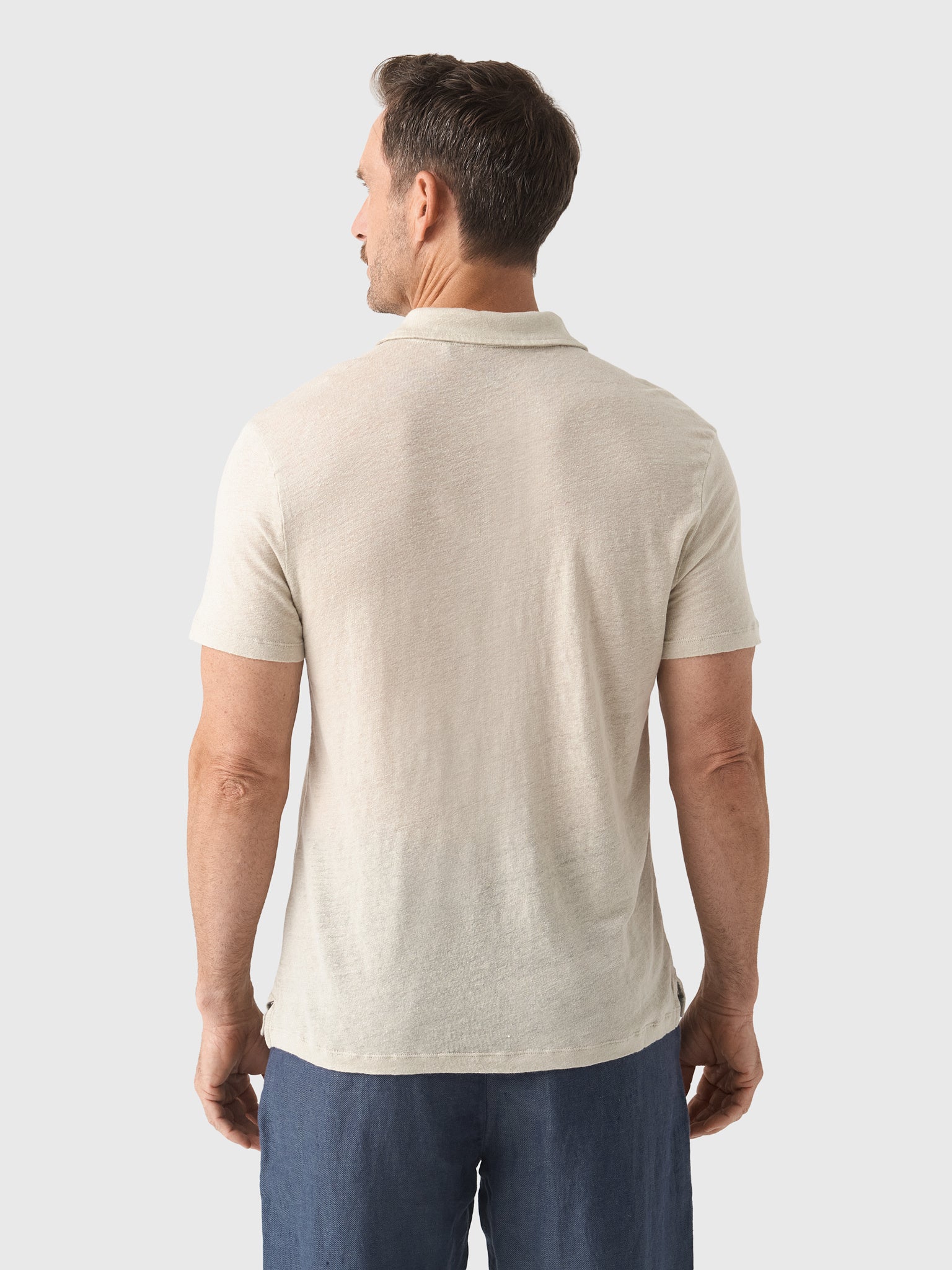 Alex Crane Men's Knit Polo - Saint Bernard