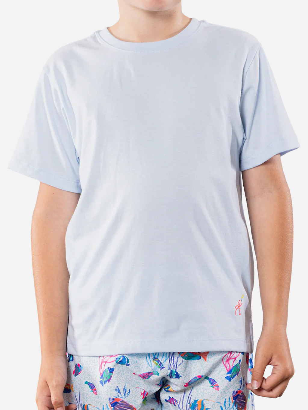 Michaels Swimwear Boys' Solid Crewneck T-Shirt - Saint Bernard