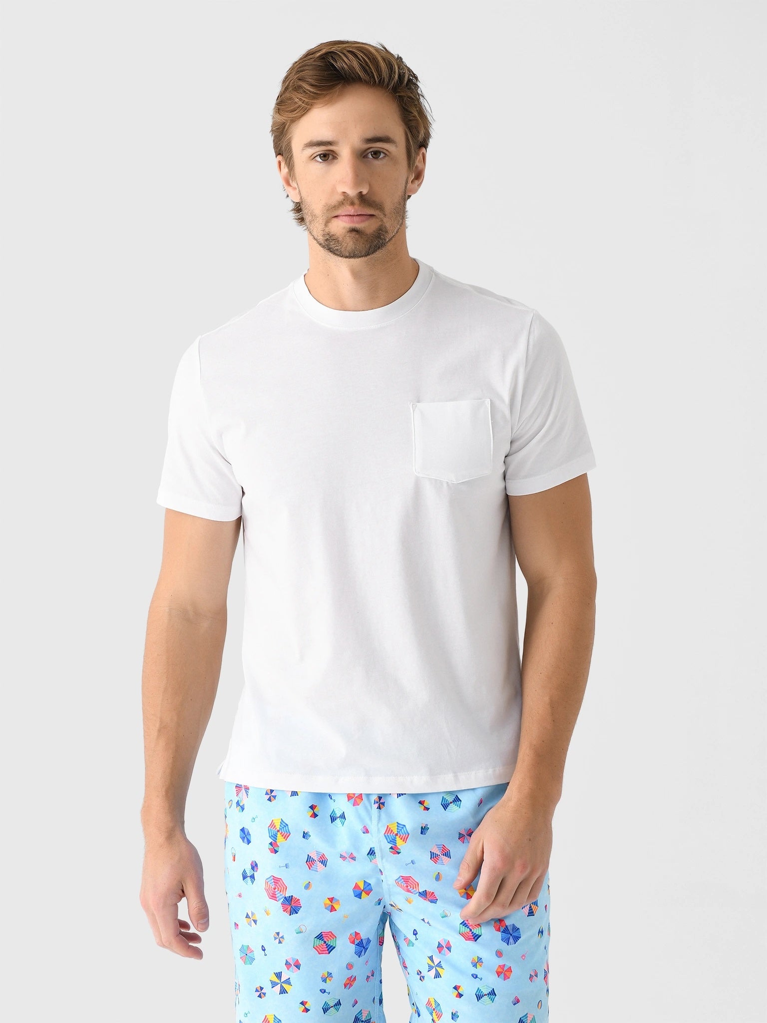 Michaels Swimwear Men's Solid Crewneck T-Shirt - Saint Bernard