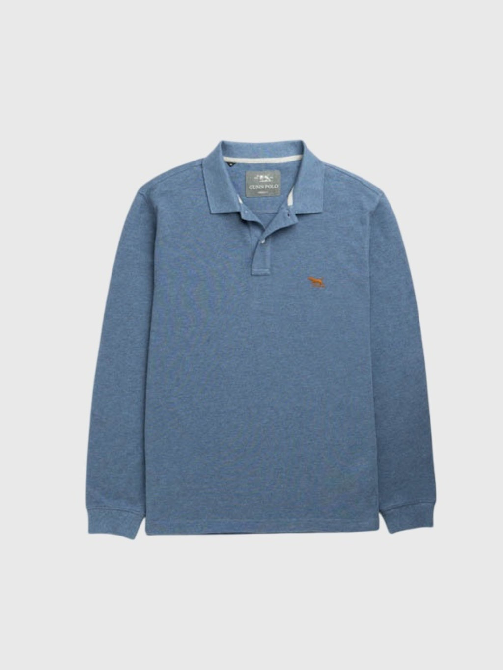 Rodd And Gunn Men's Long Sleeve Sports Fit Gunn Polo - Saint Bernard