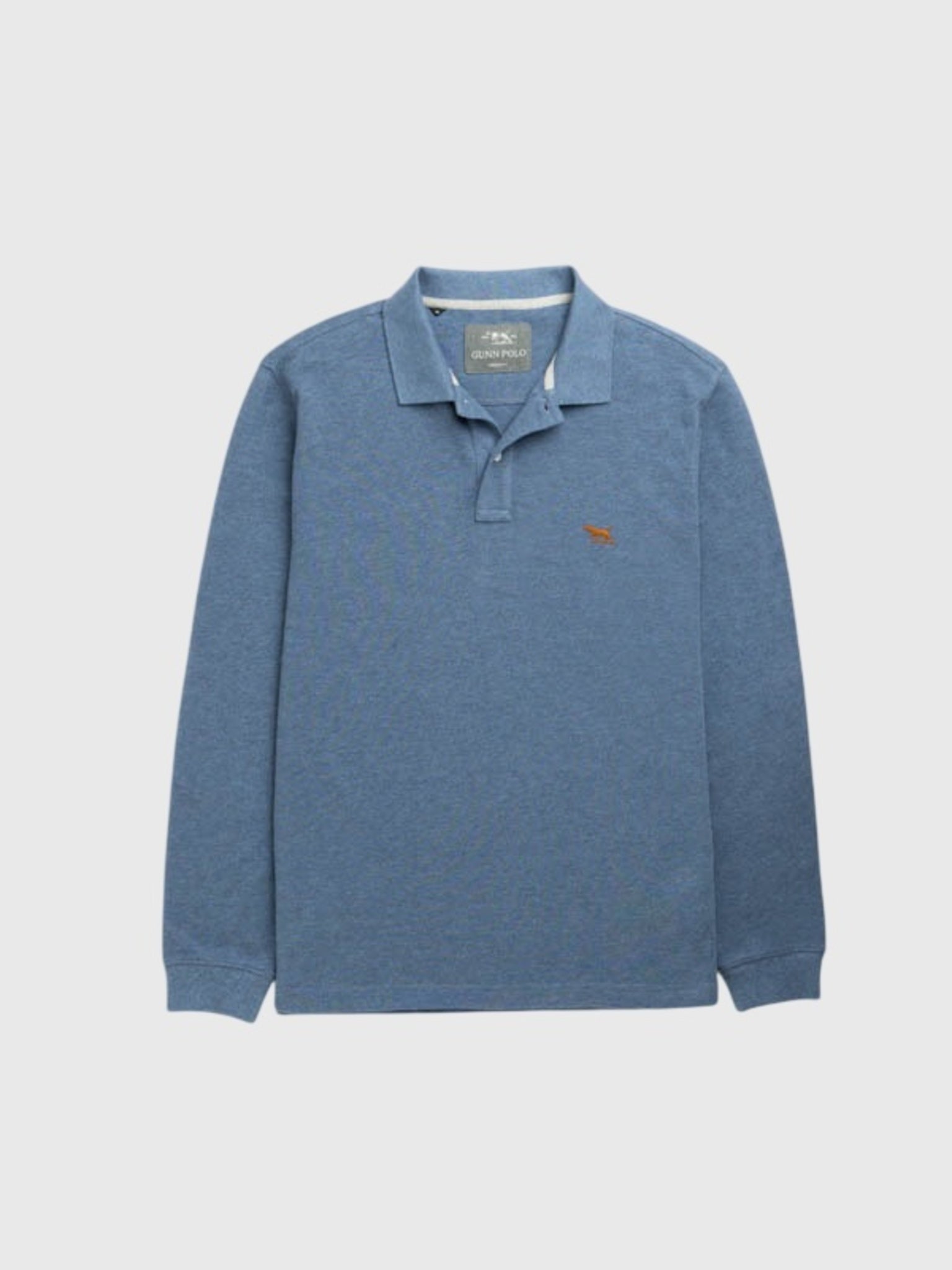 Rodd And Gunn Men's Long Sleeve Sports Fit Gunn Polo - Saint Bernard
