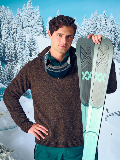 Sease Men's Mouliné Half-Zip