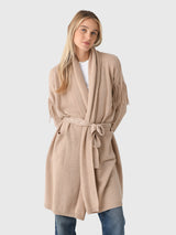 Kerri Rosenthal Women's Cali Fringe Cardigan - Saint Bernard