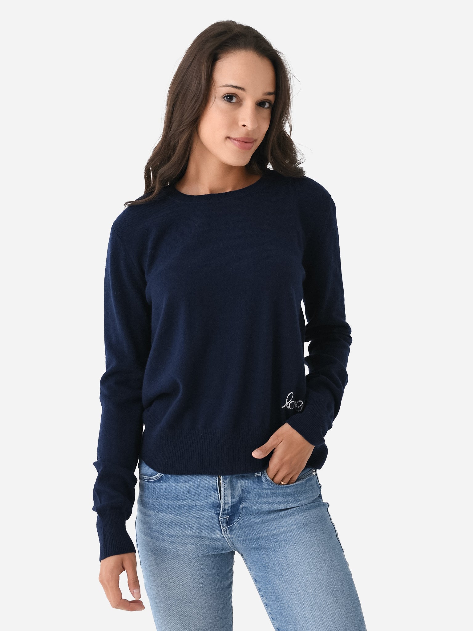 Kerri Rosenthal Women's Patchwork Pullover Sweater - Saint Bernard