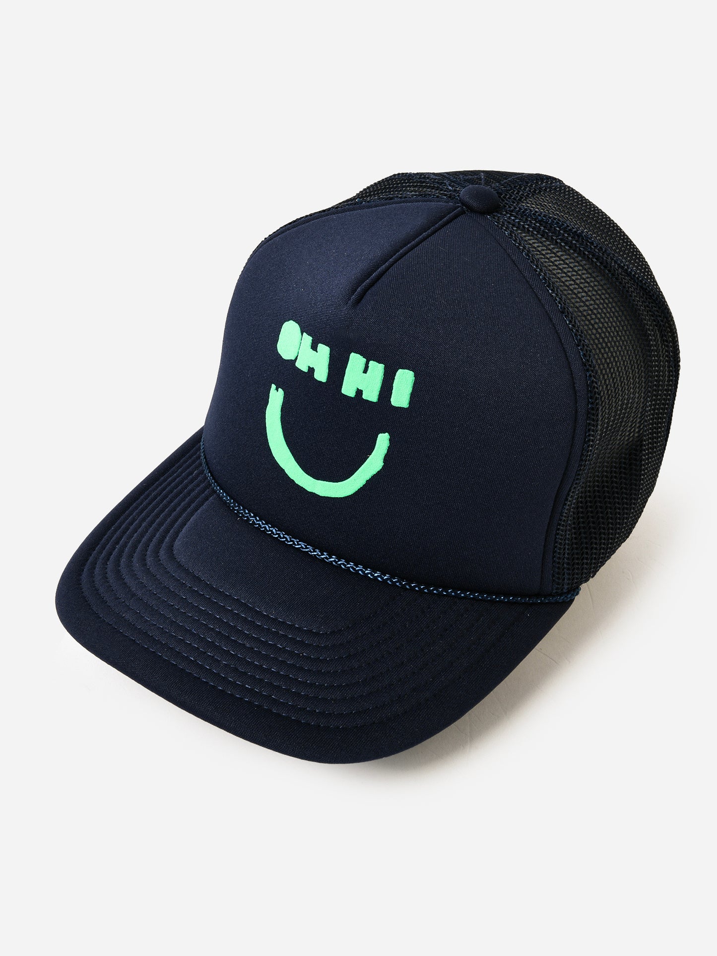 Kerri Rosenthal Women's Oh Hi Smiley Trucker Hat