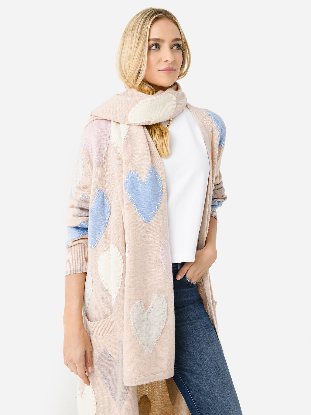 Kerri Rosenthal Women's Zero Waste Scarf - Saint Bernard