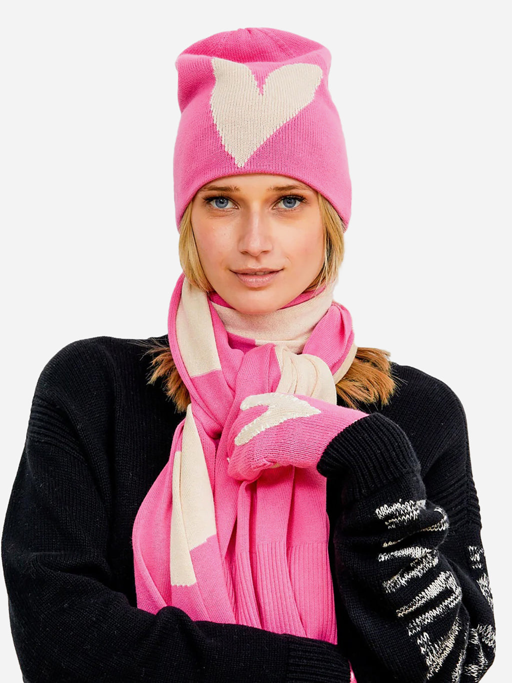 Kerri Rosenthal Women's Imperfect Heart Beanie - Saint Bernard