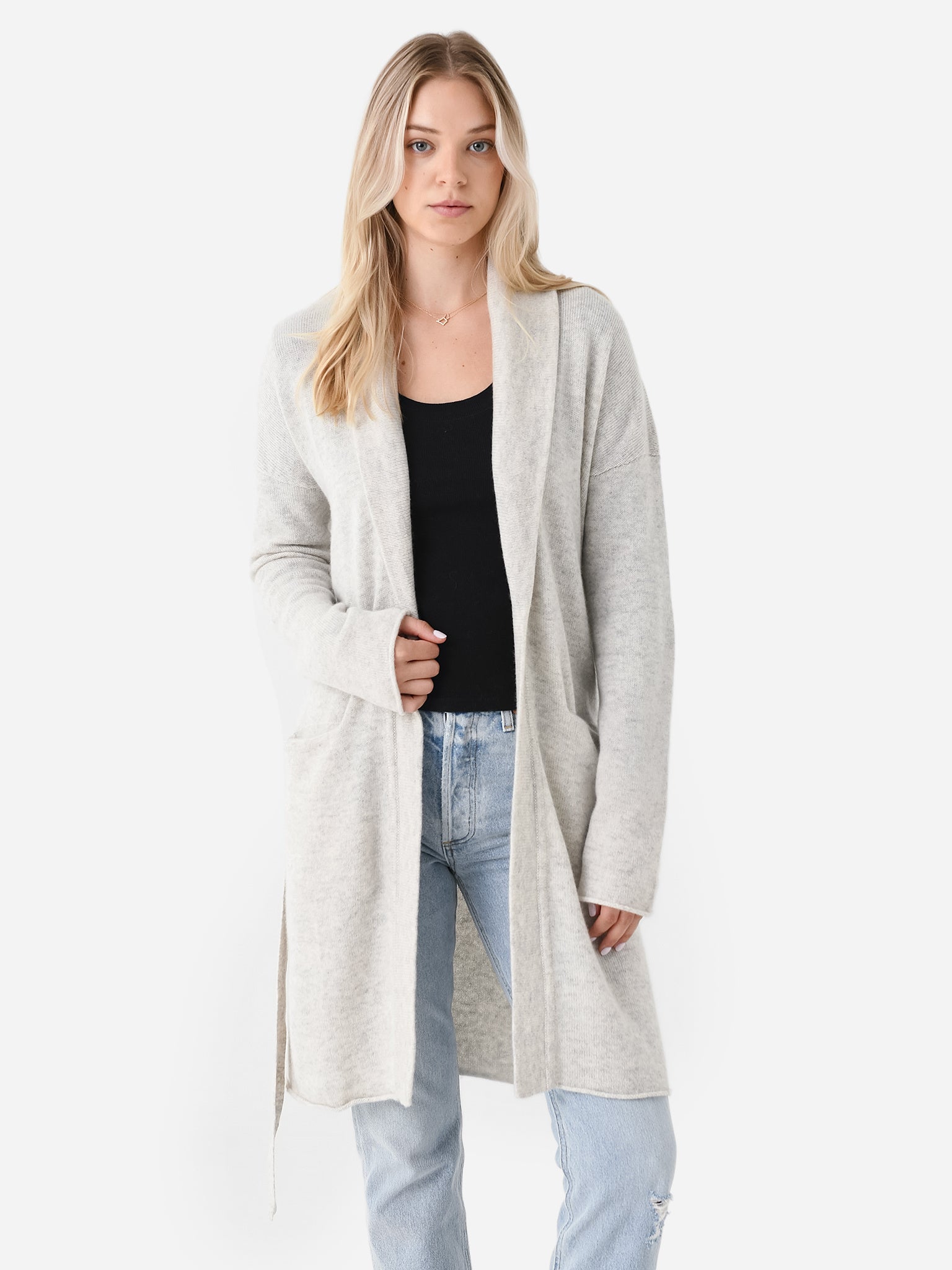 Kerri Rosenthal Women's Patchwork Shawl Collar Duster - Saint Bernard