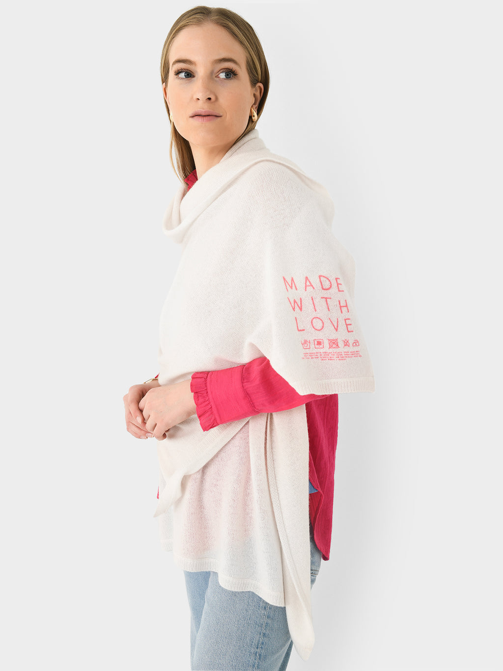 Kerri Rosenthal Women's KR Cashmere Wrap - Saint Bernard
