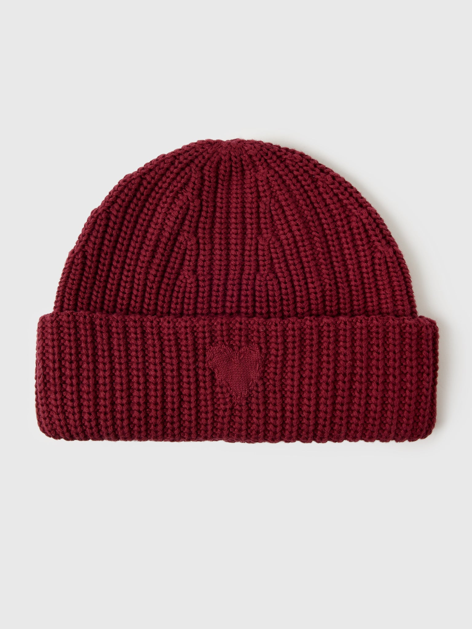 Kerri Rosenthal Women's Heart Patch Beanie - Saint Bernard