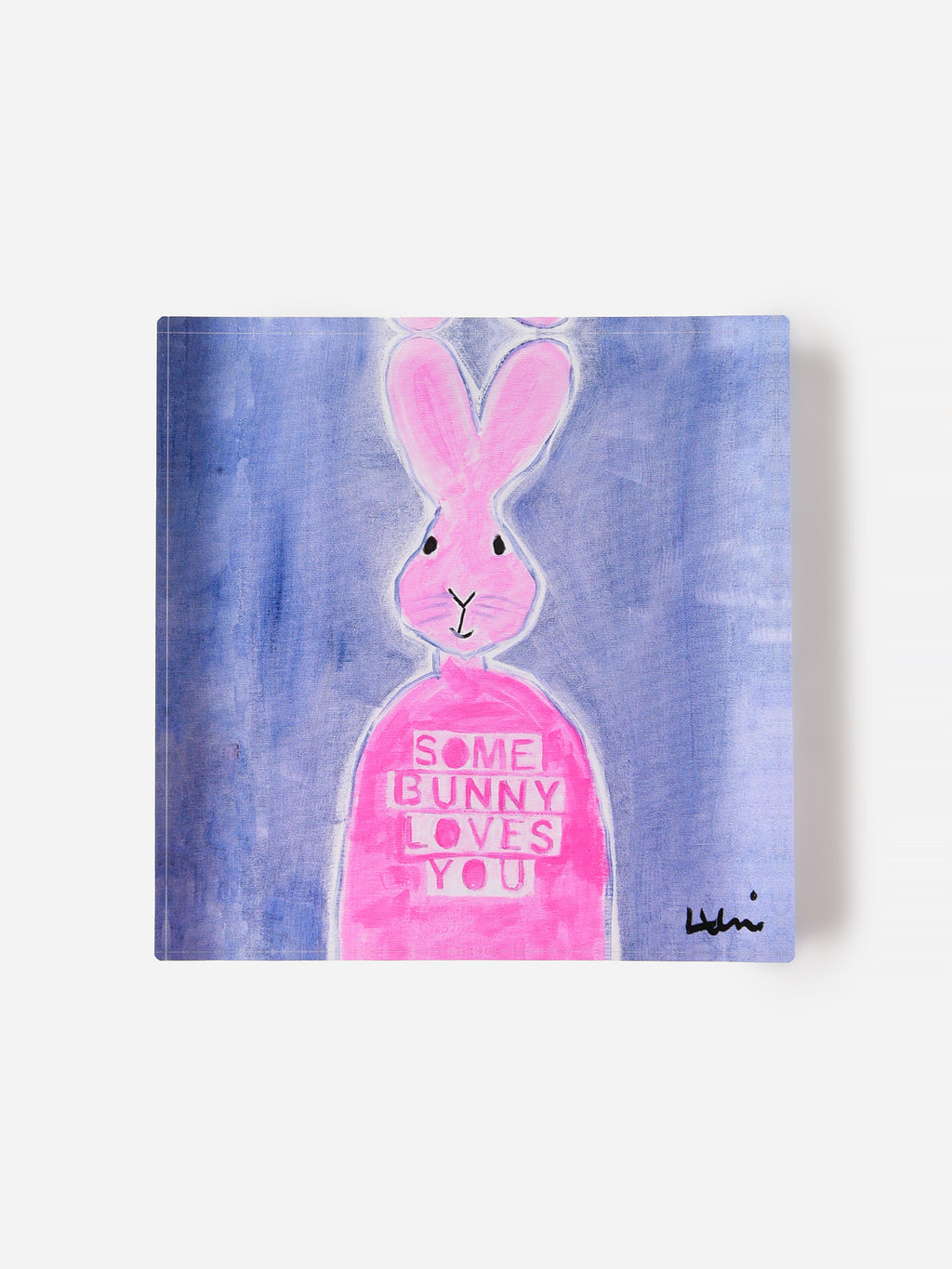 Kerri Rosenthal Some Bunny Loves You Block of Love - Saint Bernard
