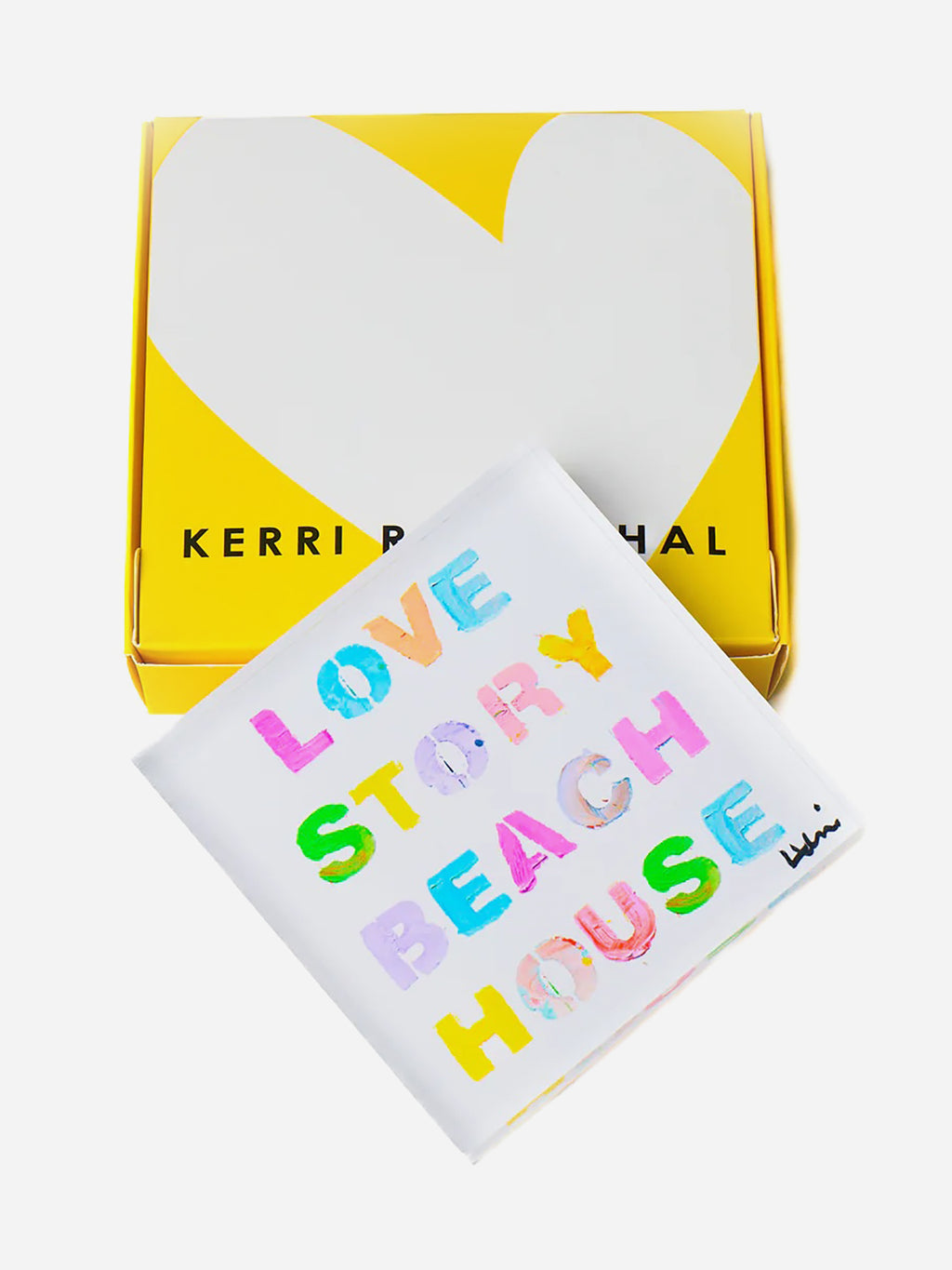 Kerri Rosenthal Love Story Beach House Block of Love - Saint Bernard