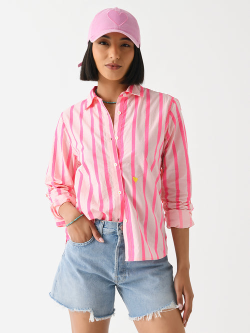 Kerri Rosenthal Women's Pia Wide Stripe Shirt