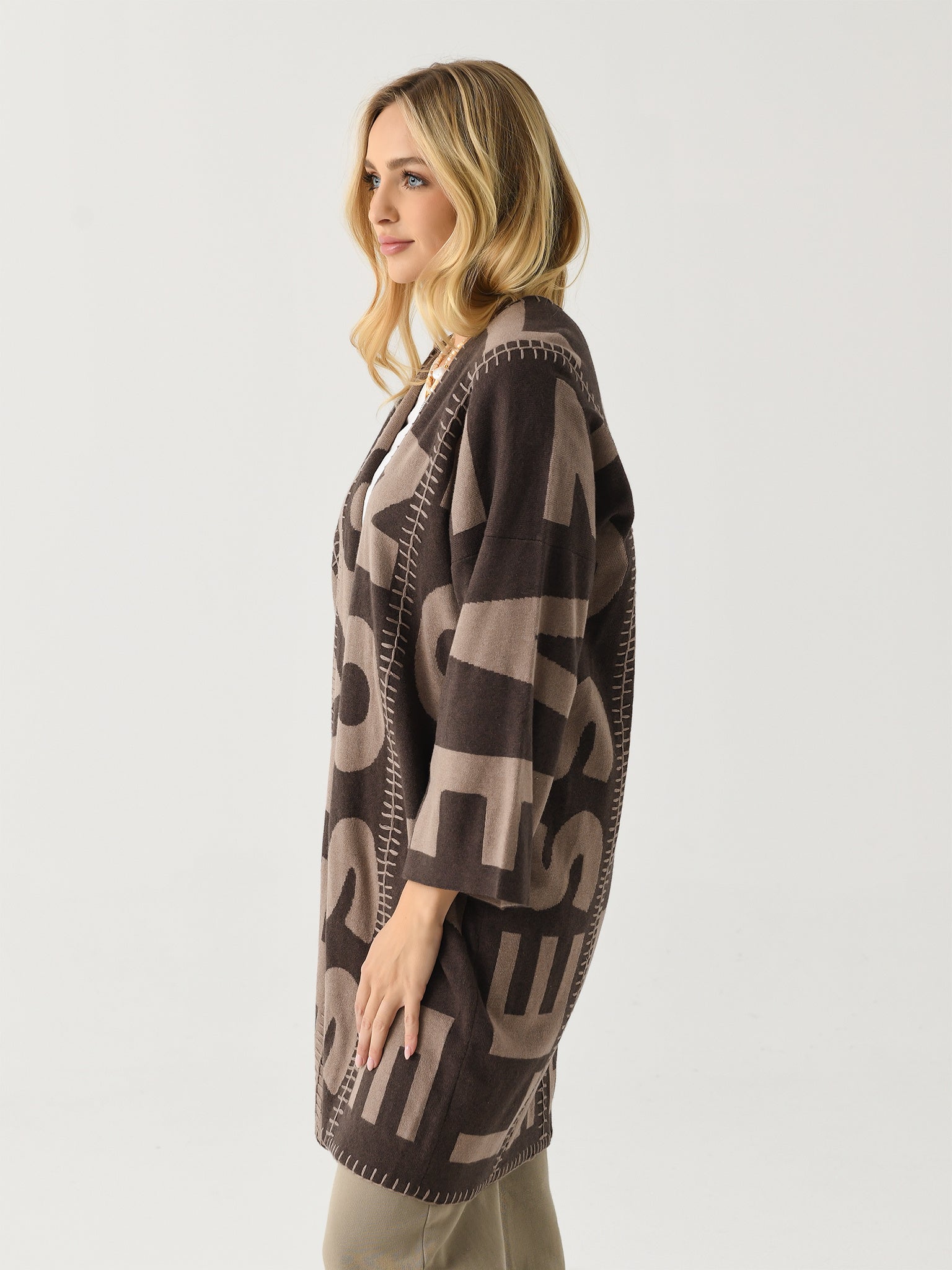 Kerri Rosenthal Women's Blankie Love Lesson Cardigan - Saint Bernard