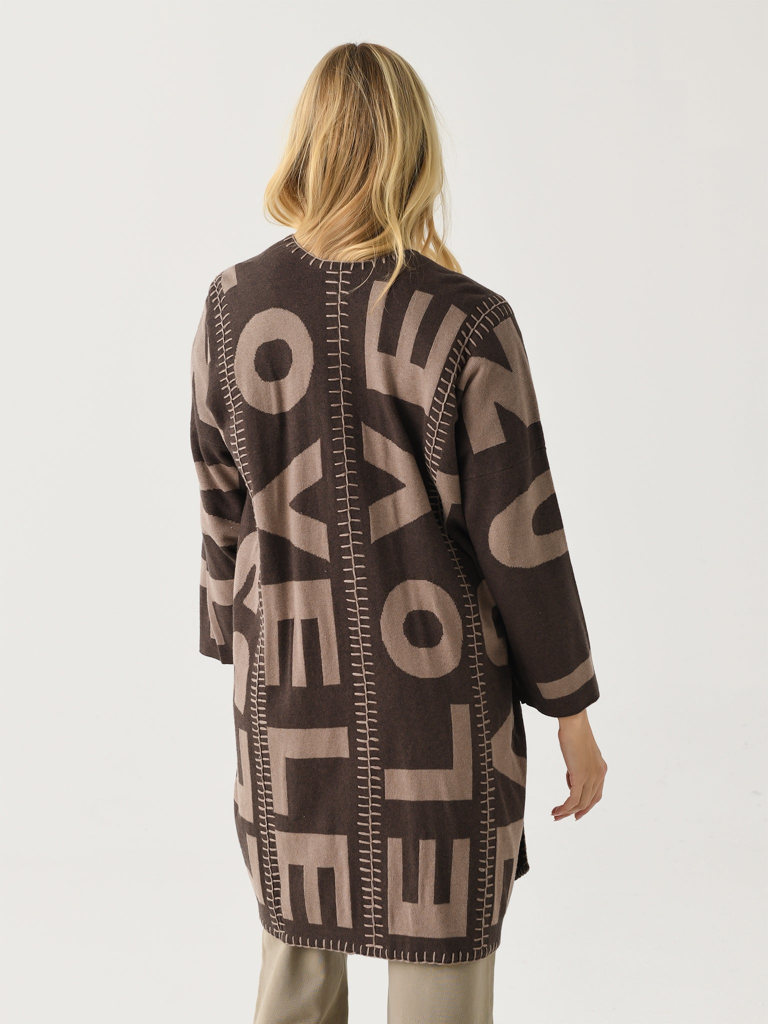 Kerri Rosenthal Women's Blankie Love Lesson Cardigan - Saint Bernard