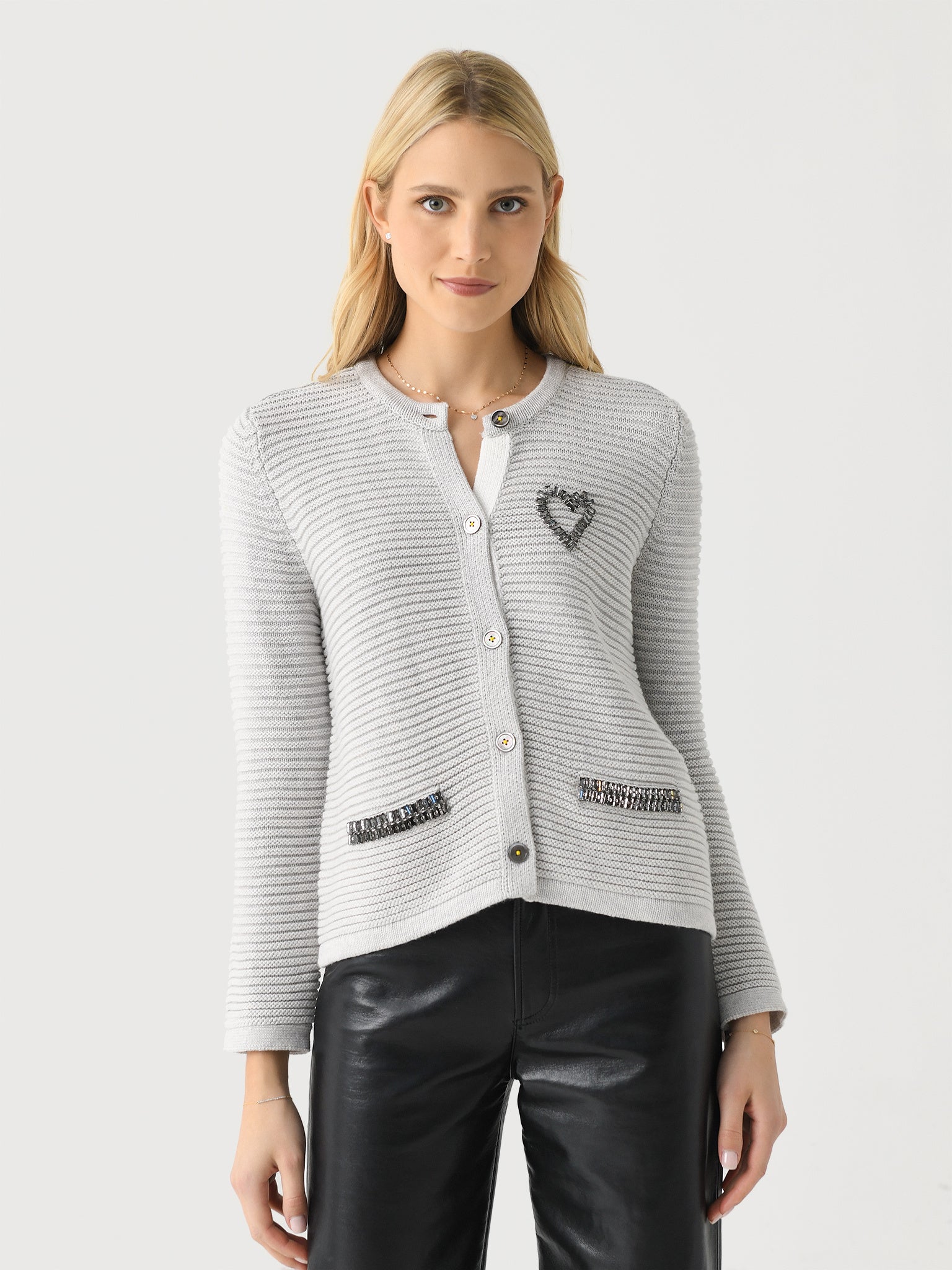 Kerri Rosenthal Women's Gemma Cardigan - Saint Bernard