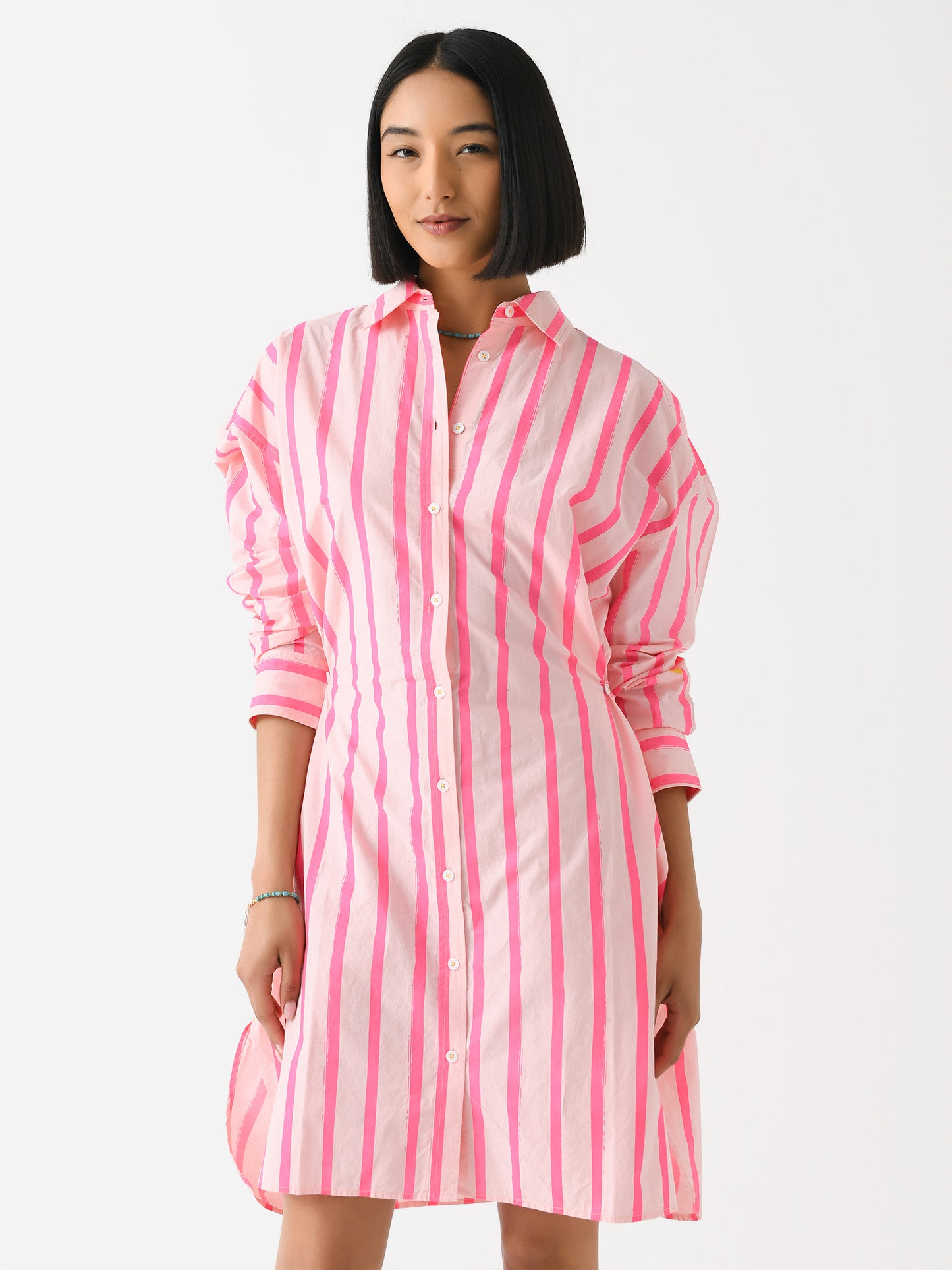 Kerri Rosenthal Women's Lilli Shirtdress - Saint Bernard