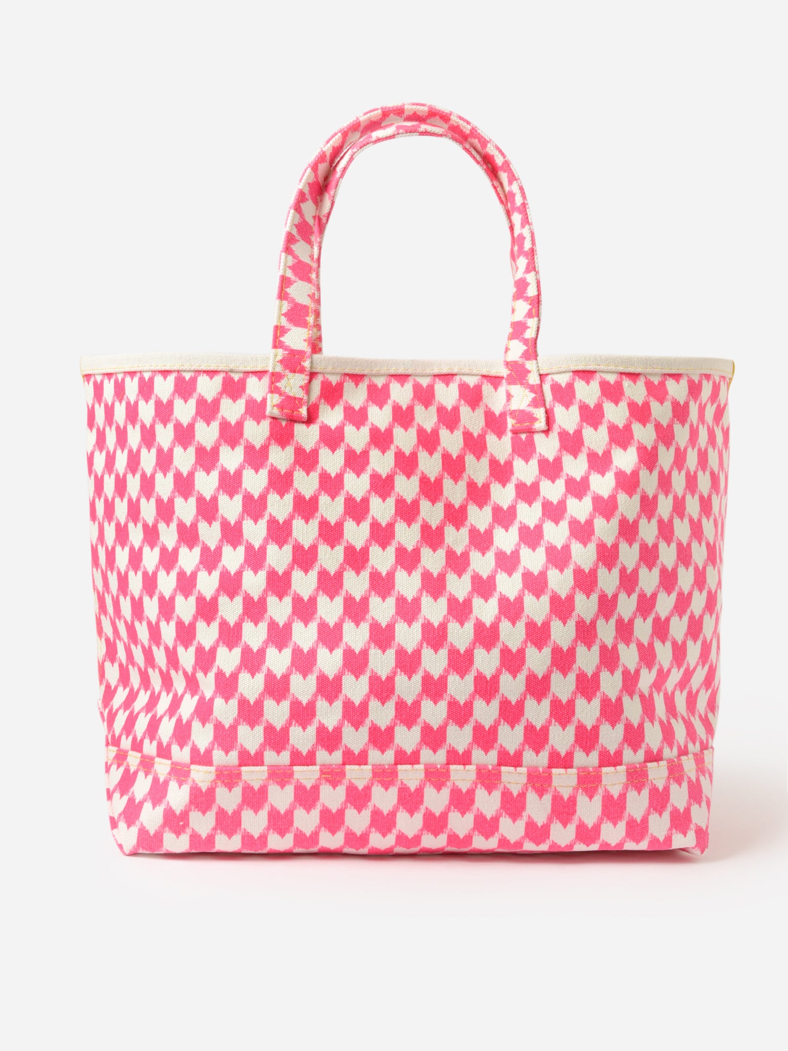 Kerri Rosenthal KR Hearts And Checks Tote - Saint Bernard