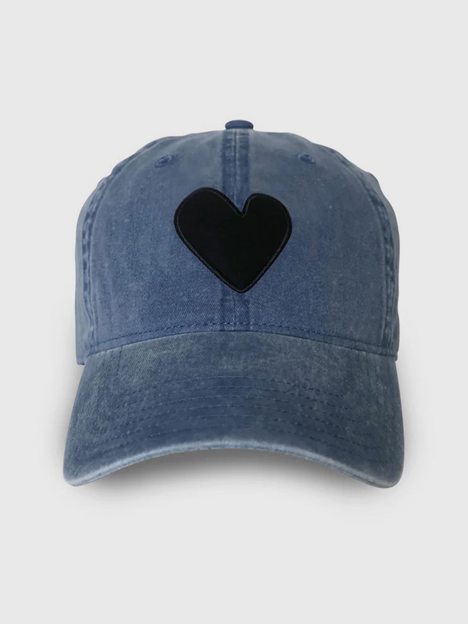 Kerri Rosenthal Women's Imperfect Heart Denim Hat - Saint Bernard