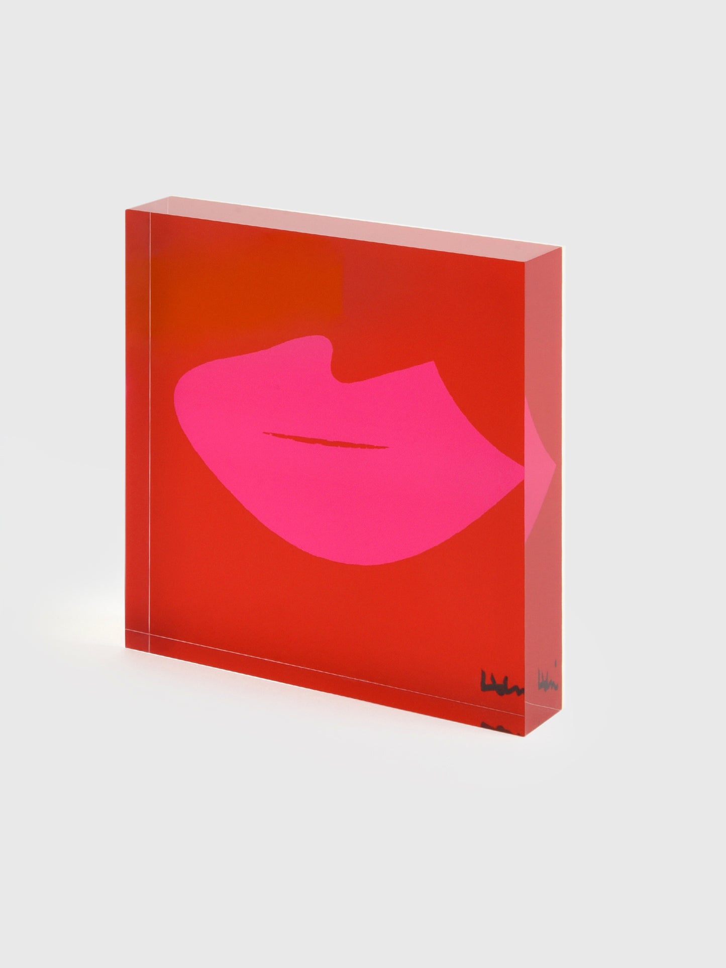 Kerri Rosenthal Mwah Block of Love - Saint Bernard