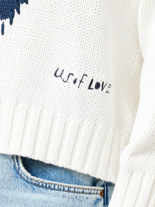 Kerri Rosenthal Women's Boyfriend U.S. of Love Sweater