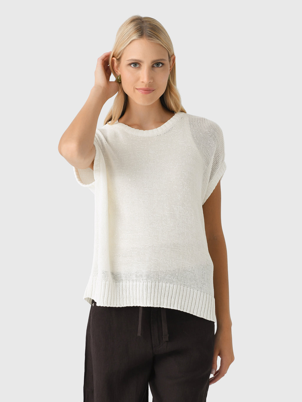 Kerri Rosenthal Women's Summer Vestie Sweater - Saint Bernard