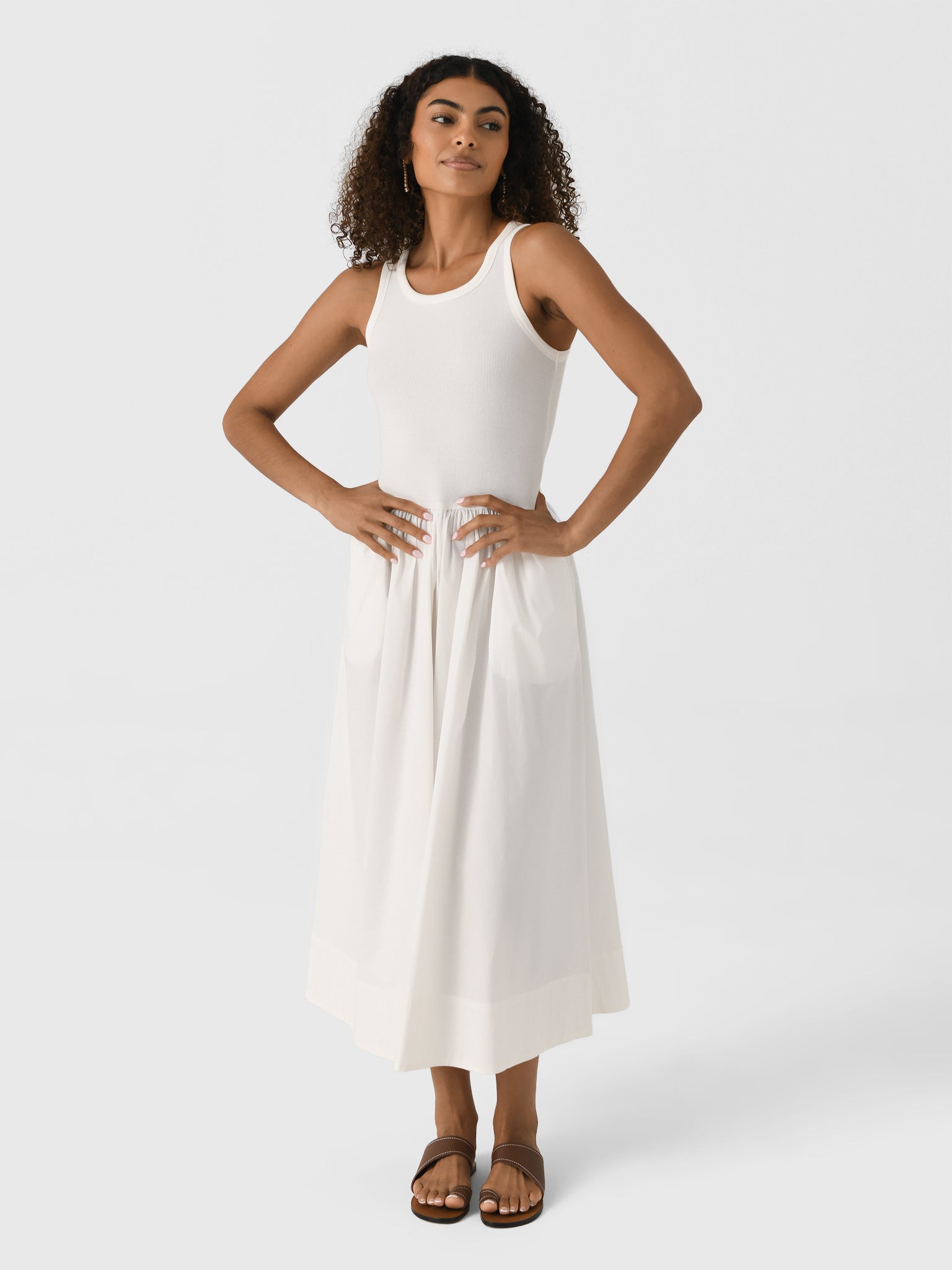 Kerri Rosenthal Women's KR Tank Dress - Saint Bernard