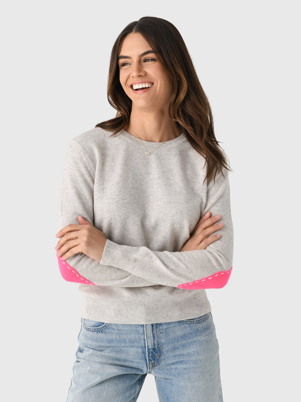Kerri Rosenthal Women's Patchwork Pullover - Saint Bernard