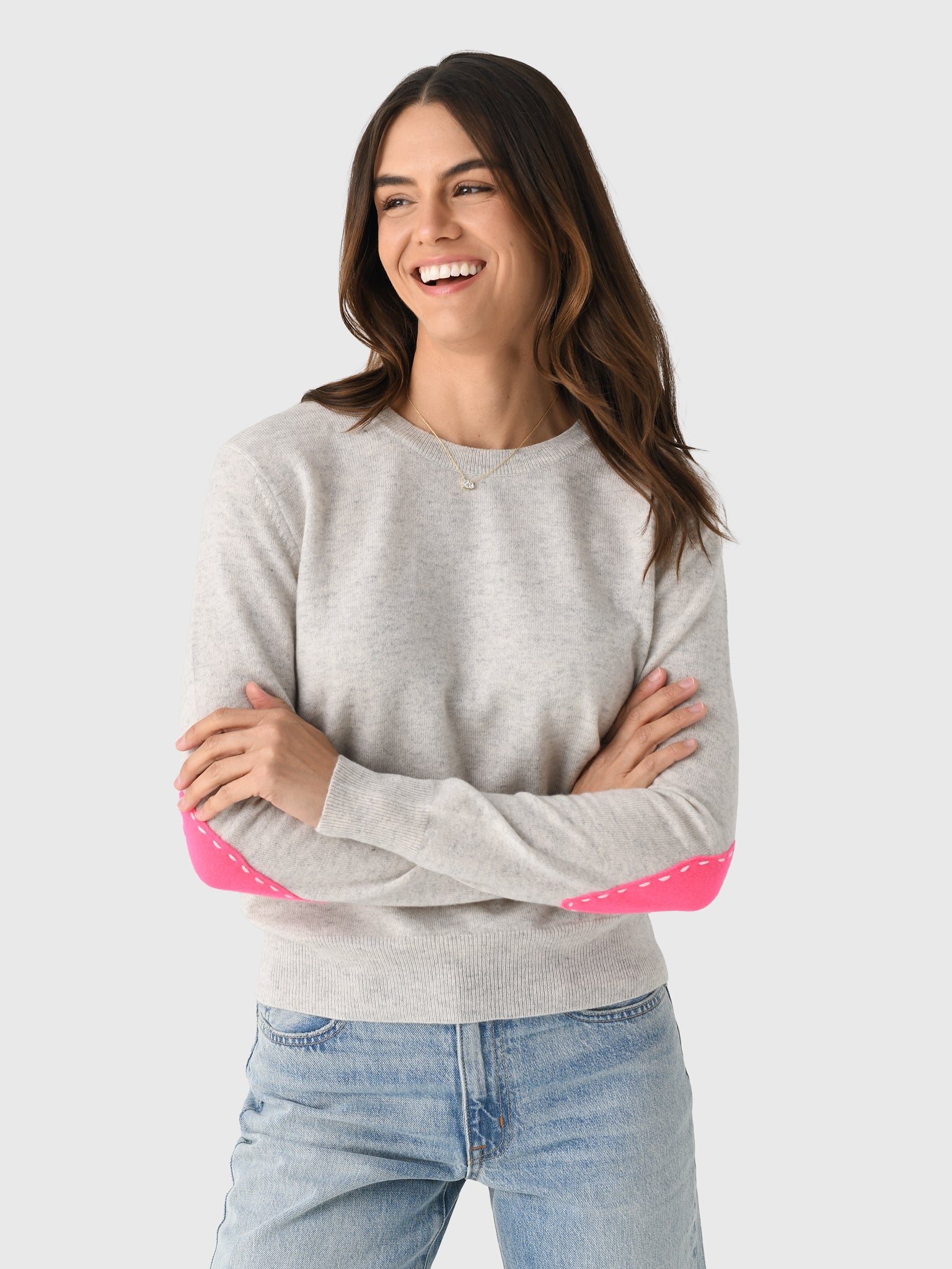 Kerri Rosenthal Women's Patchwork Pullover - Saint Bernard
