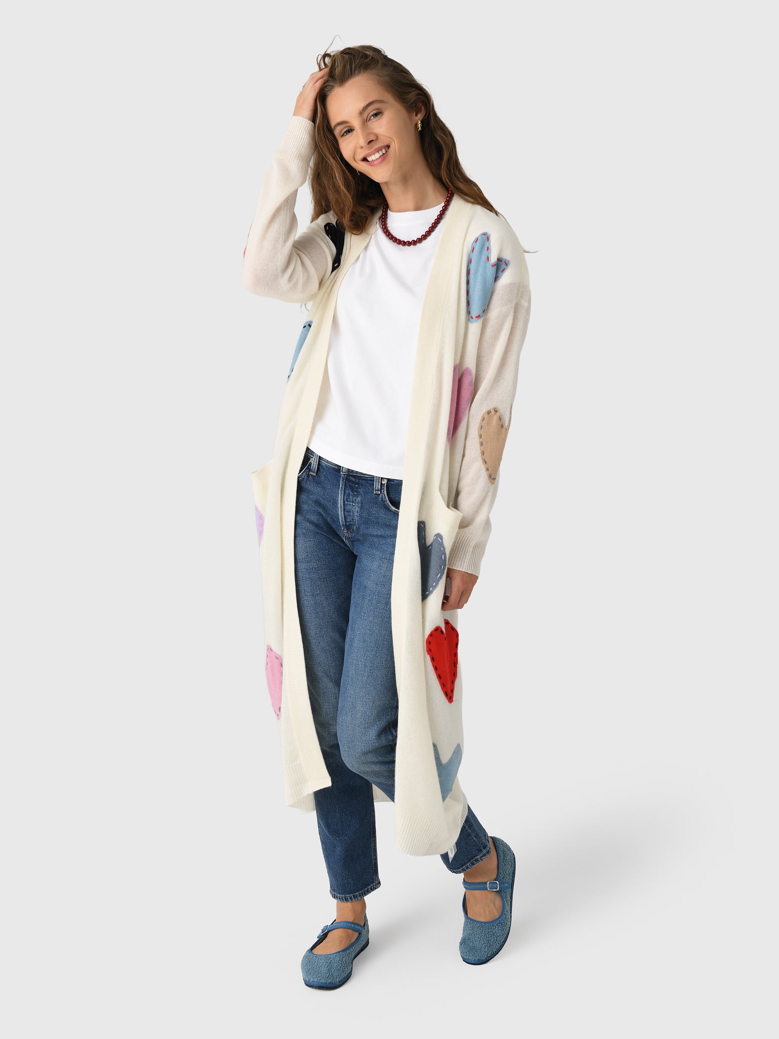 Kerri Rosenthal Women's Super Duper Zero Waste Duster - Saint Bernard