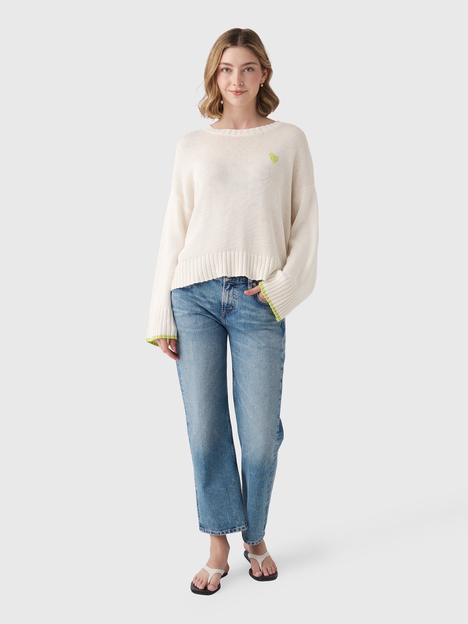Kerri Rosenthal Women's Summer Sweater - Saint Bernard