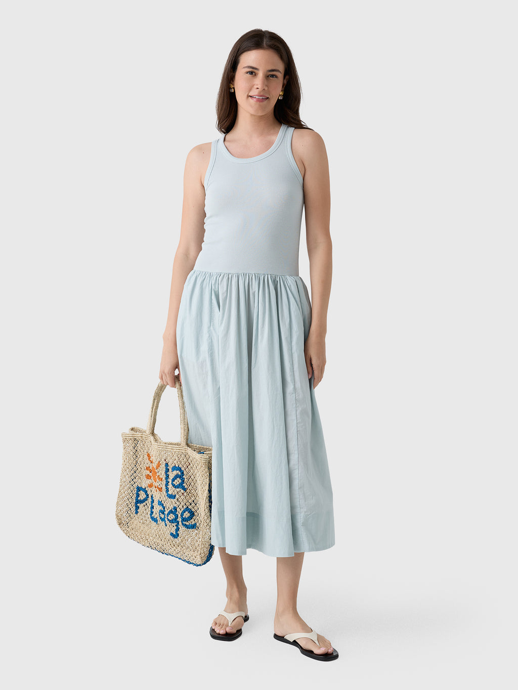 Kerri Rosenthal Women's KR Tank Dress - Saint Bernard