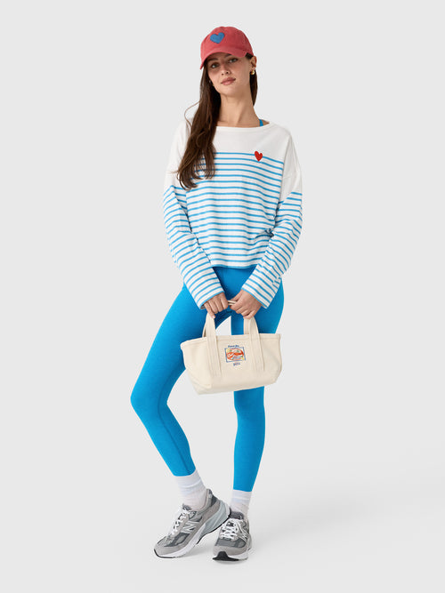 Kerri Rosenthal Women's Artist Long Sleeve Stripe Tee