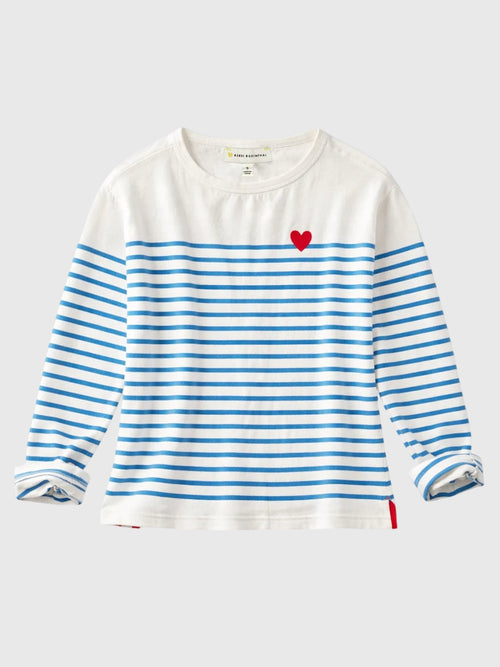 Kerri Rosenthal Women's Artist Long Sleeve Stripe Tee