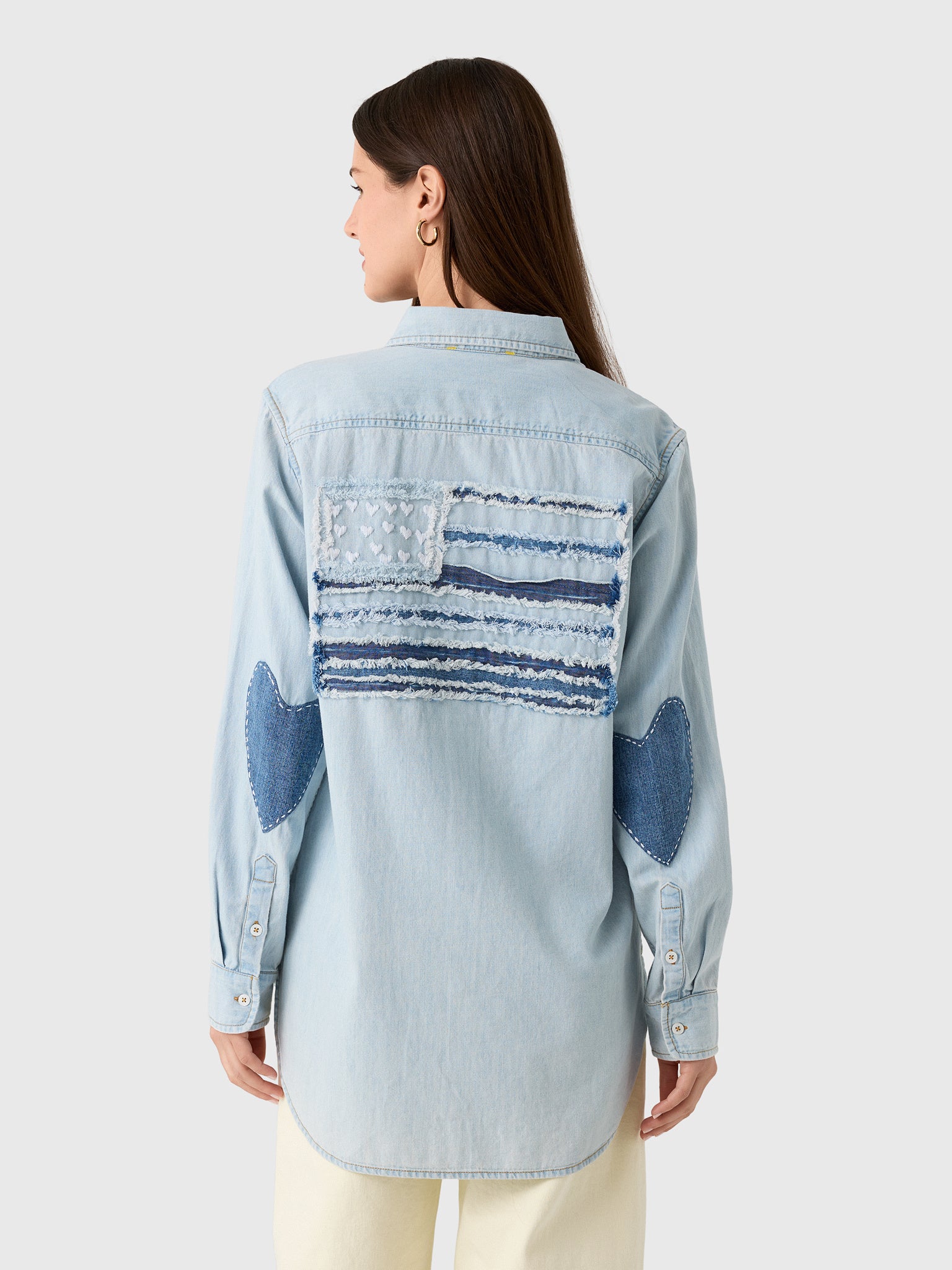 Kerri Rosenthal Women's Mia U.S. of Love Shirt - Saint Bernard