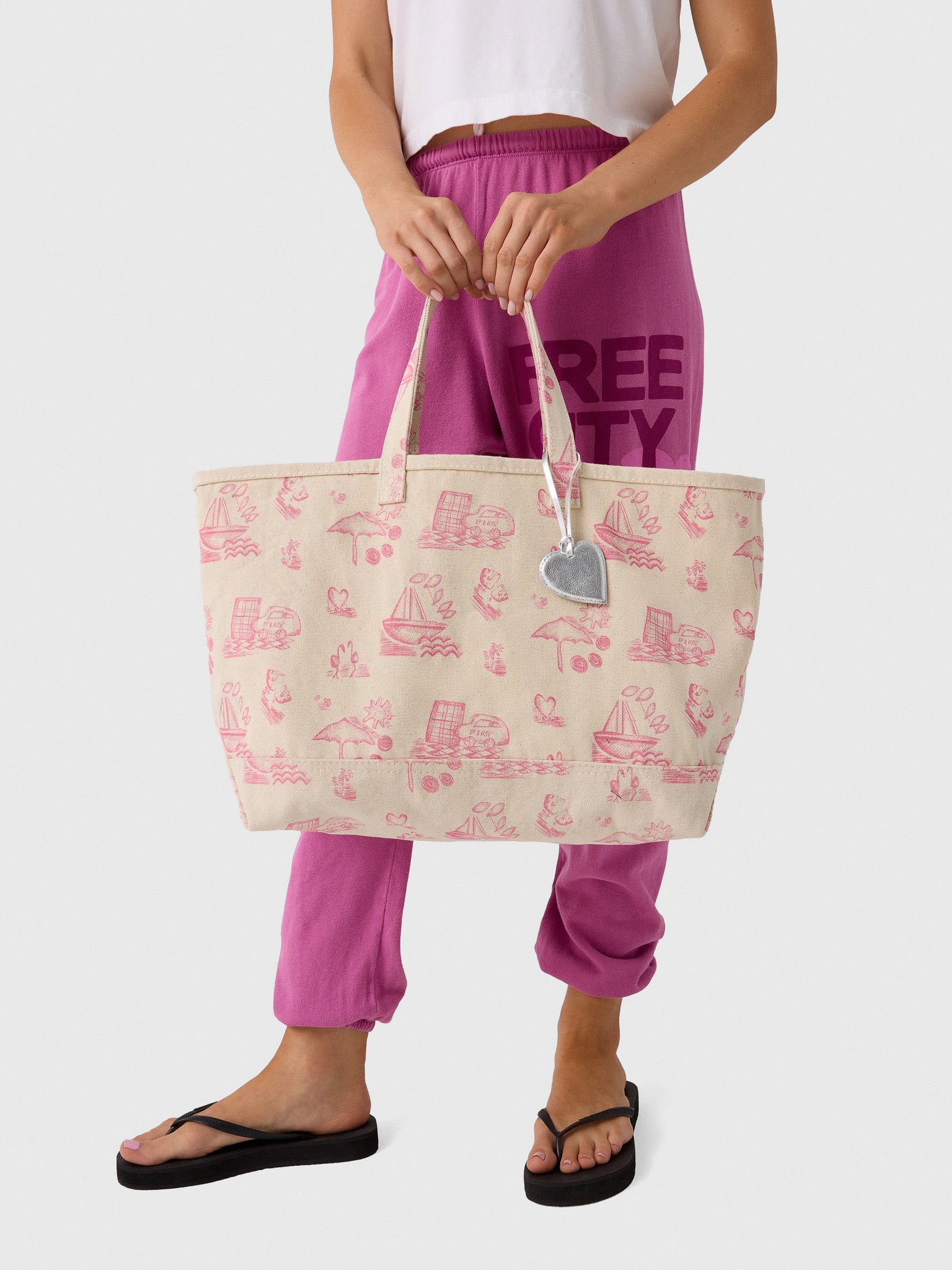 Kerri Rosenthal Toile Tote - Saint Bernard