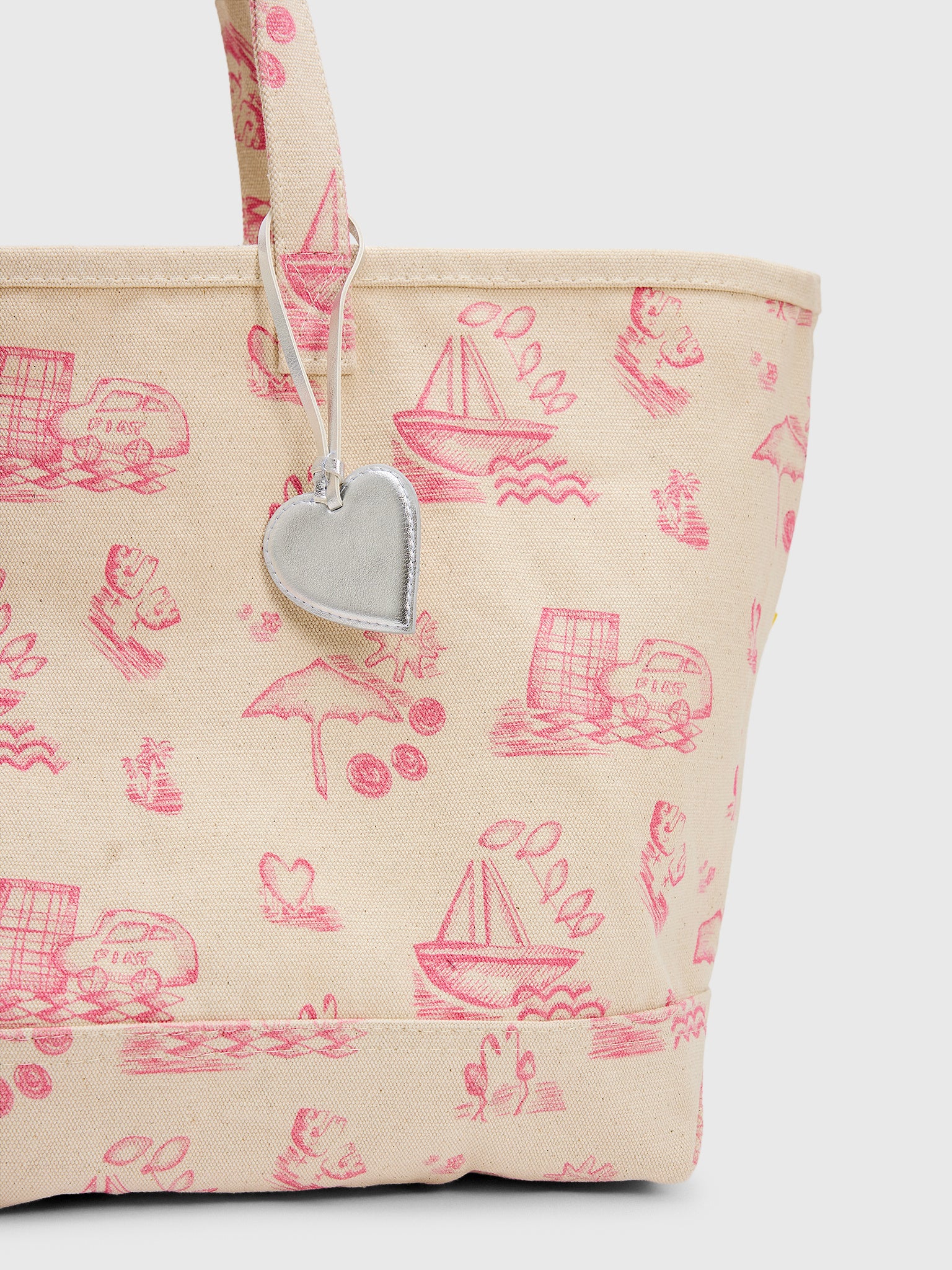 Kerri Rosenthal Toile Tote - Saint Bernard