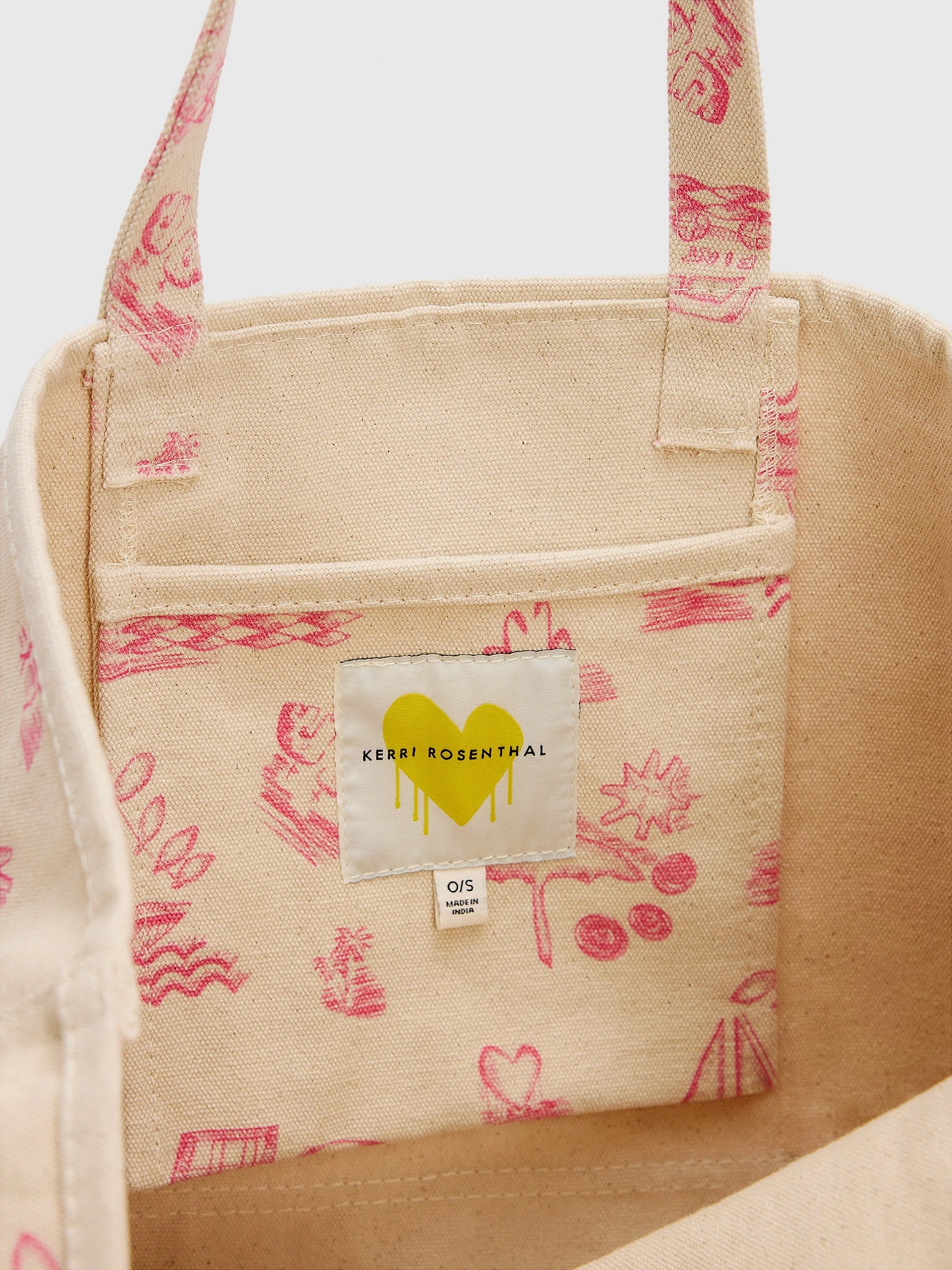 Kerri Rosenthal Toile Tote - Saint Bernard